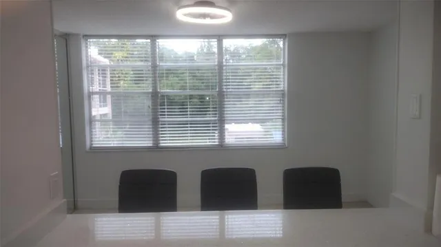 a view of a window in a room