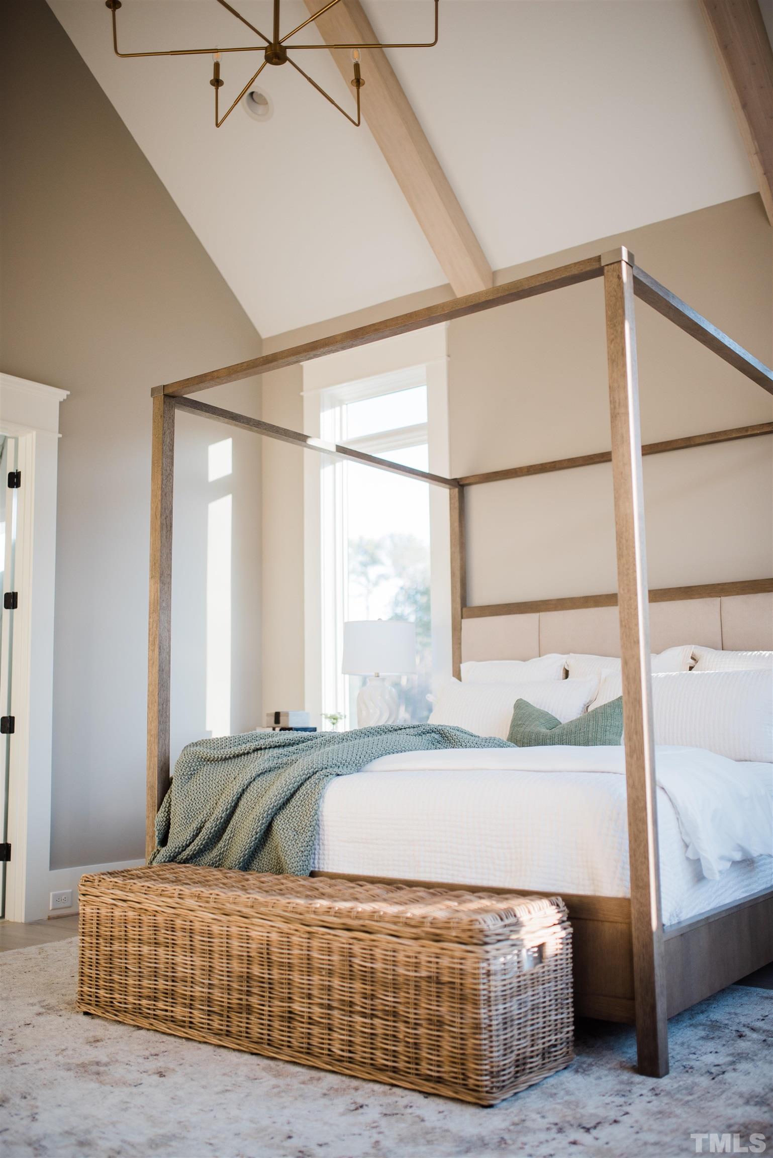 1000 Casa Dega Way Raleigh, NC 27615 - Photo 12 of 22 a bedroom with a bed and window