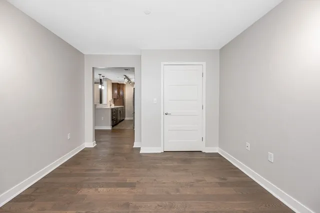 wooden floor in an empty room