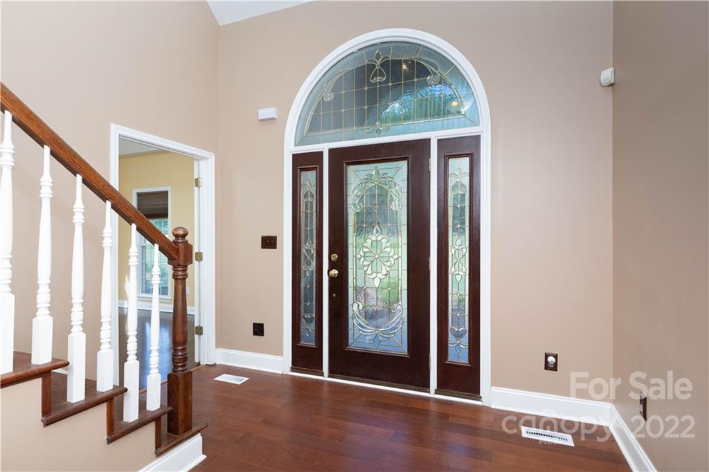 323 Ferguson Ridge Road Clover, SC 29710 - Photo 6 of 47 a view of an entryway with wooden floor