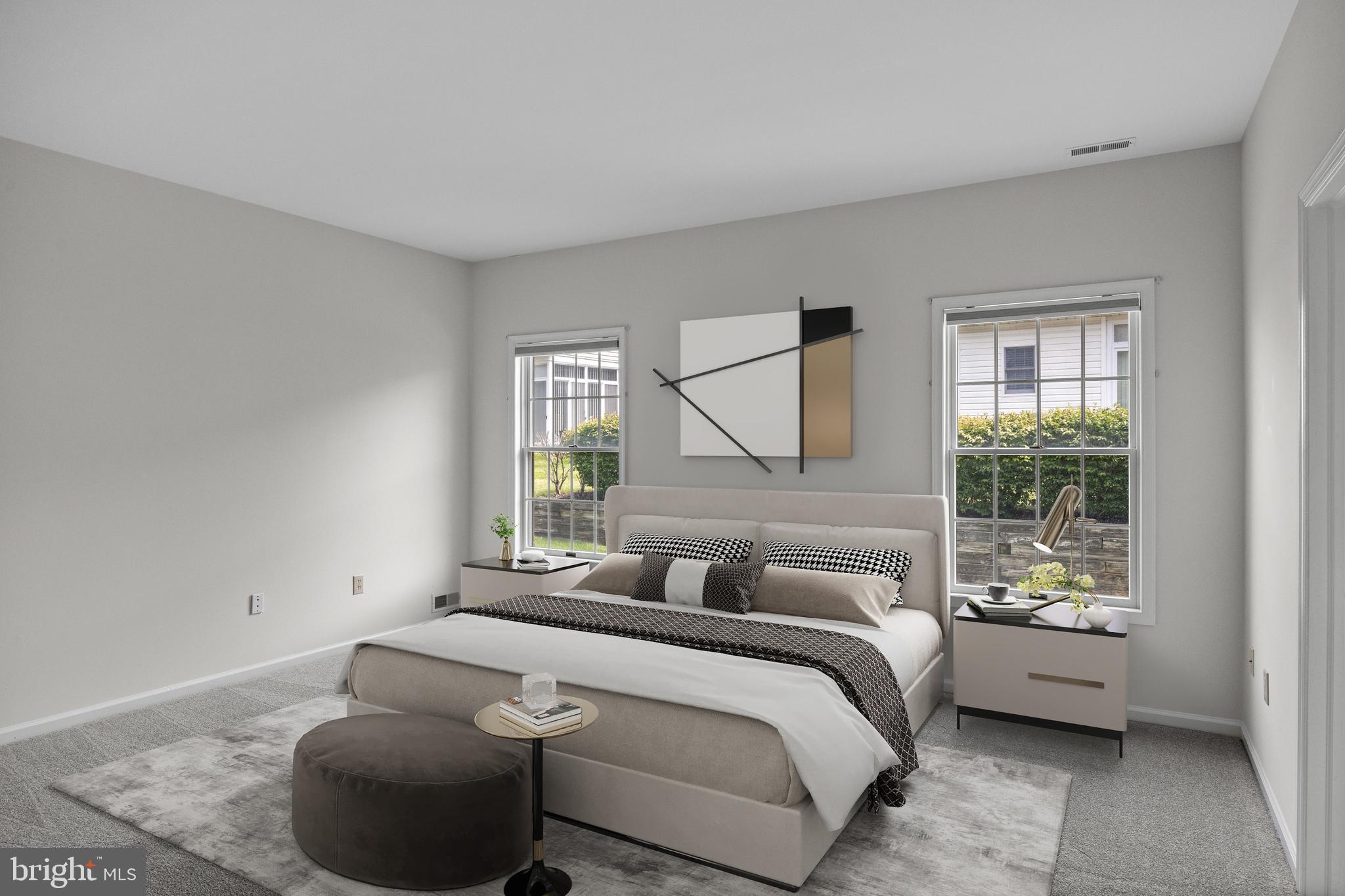 7 Covered Bridge Circle Columbus, NJ 08022 - Photo 17 of 40 a bedroom with a bed and a couch