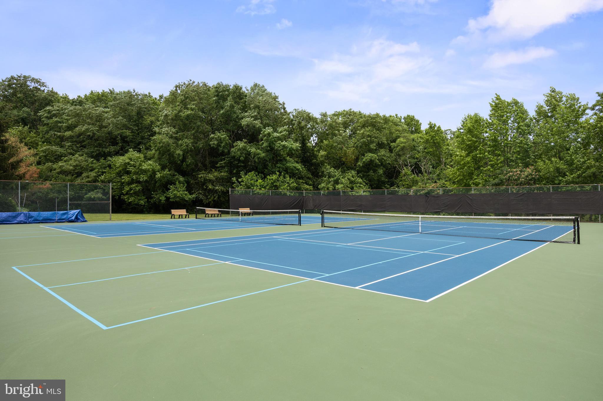 7 Covered Bridge Circle Columbus, NJ 08022 - Photo 38 of 40 a view of a tennis court