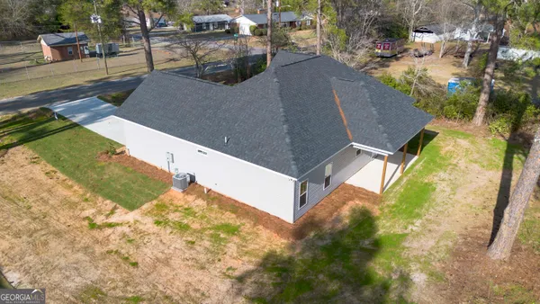 a view of outdoor space and yard