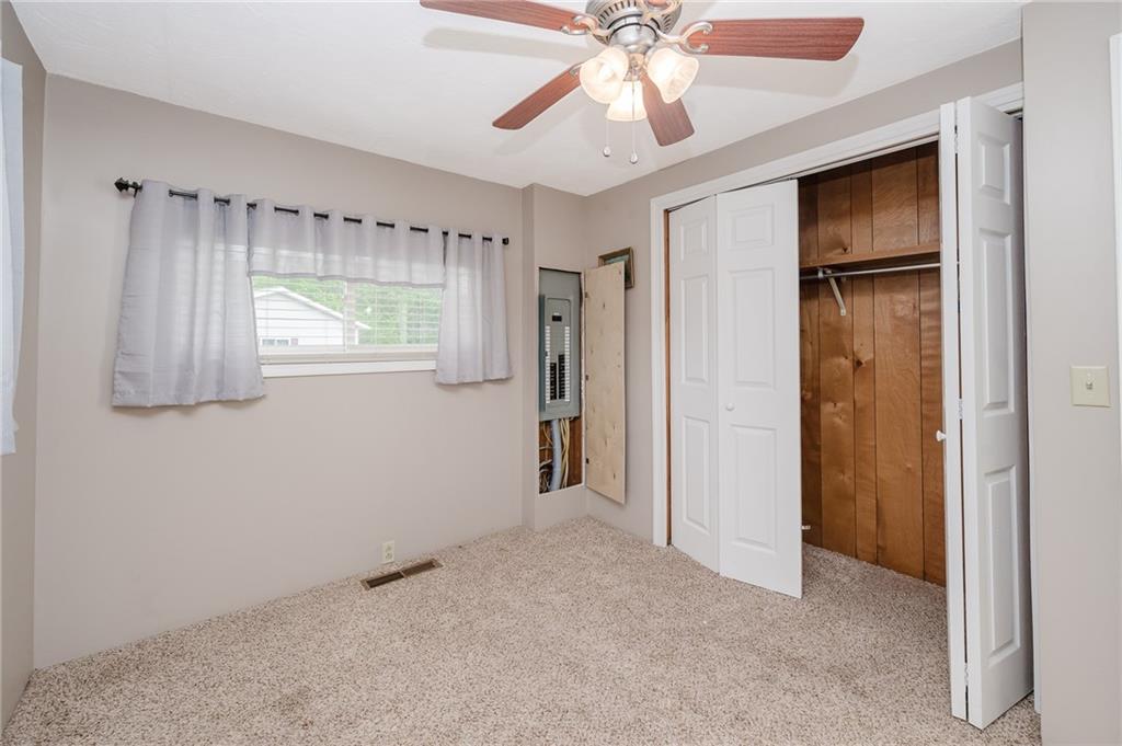 765 Main Street Rimersburg, PA 16248 - Photo 19 of 30 a view of empty room with window and ceiling fan