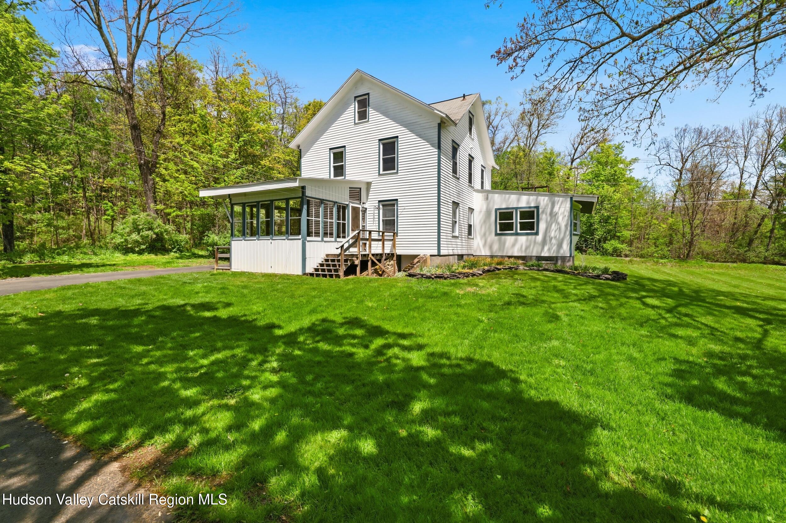 294 Kyserike Road Accord, NY 12404 - Photo 45 of 46 a view of a house with a big yard and large trees