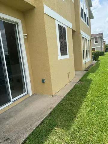 a view of a front door of the house