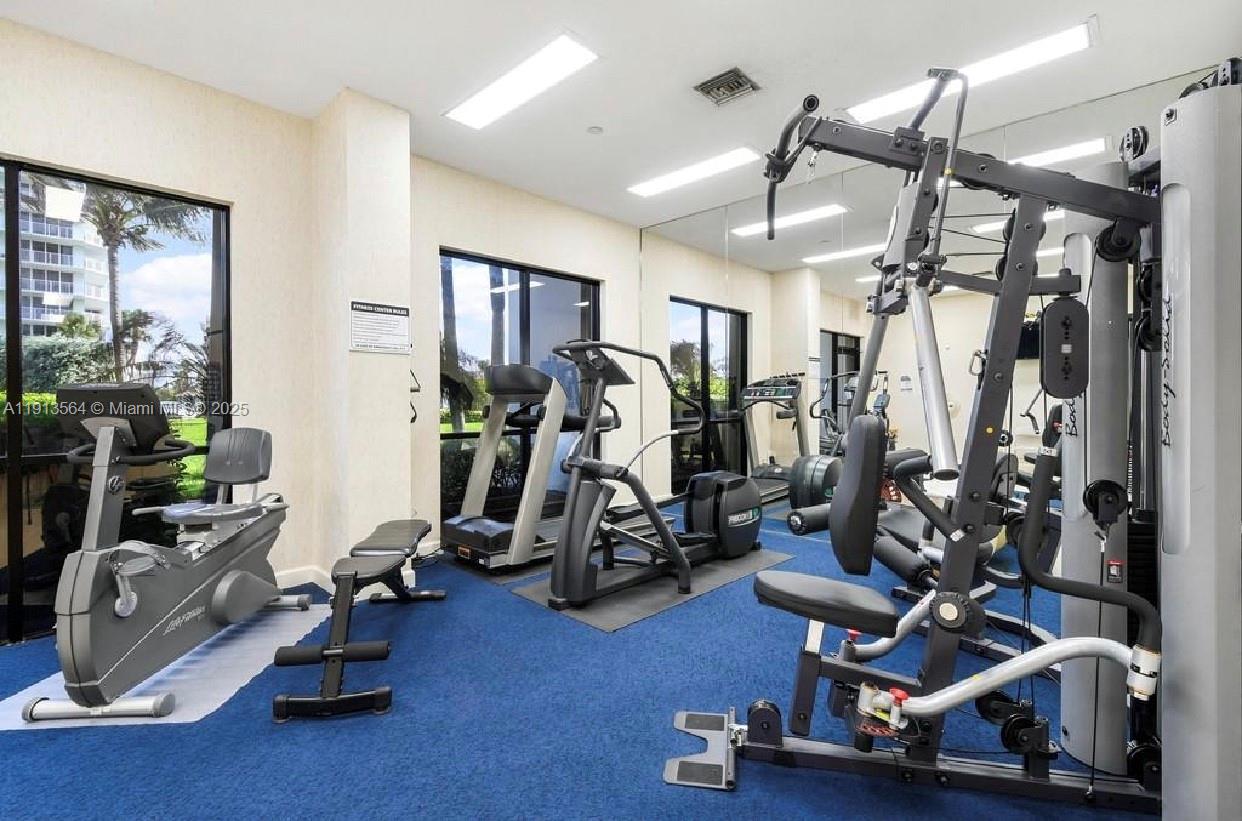 2800 North Hwy A1A, Unit 803 Fort Pierce, FL 34949 - Photo 30 of 35 a view of a room with gym equipment