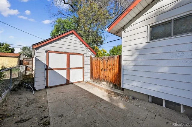 a view of a house with a balcony