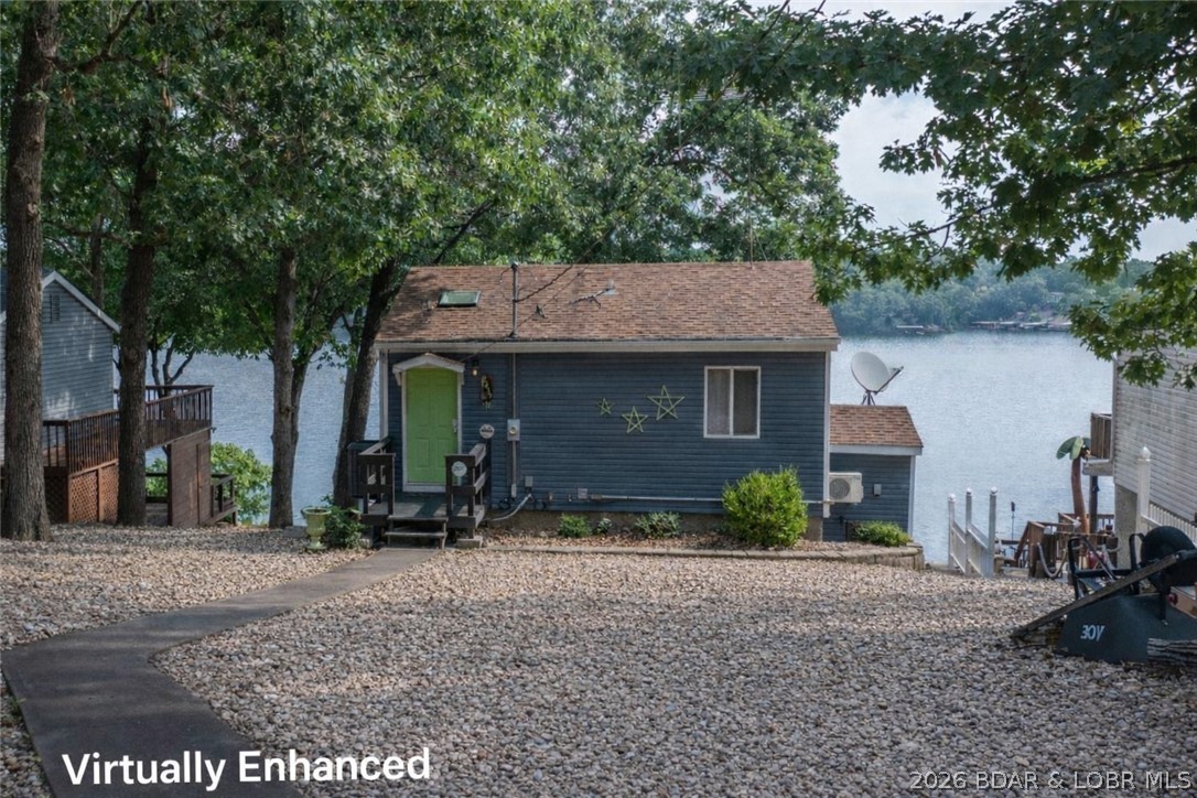 Virtually enhanced yard cleanup