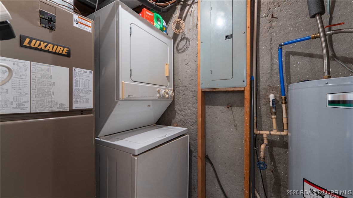 2859 Twin Rivers Point Camdenton, MO 65020 - Photo 21 of 30 Utility room houses HVAC, Water Heater and Stackab