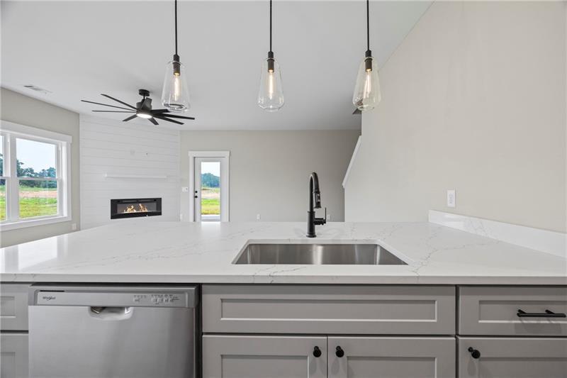 613 Racetrack Road Toccoa, GA 30577 - Photo 21 of 47 a kitchen with a sink and a window