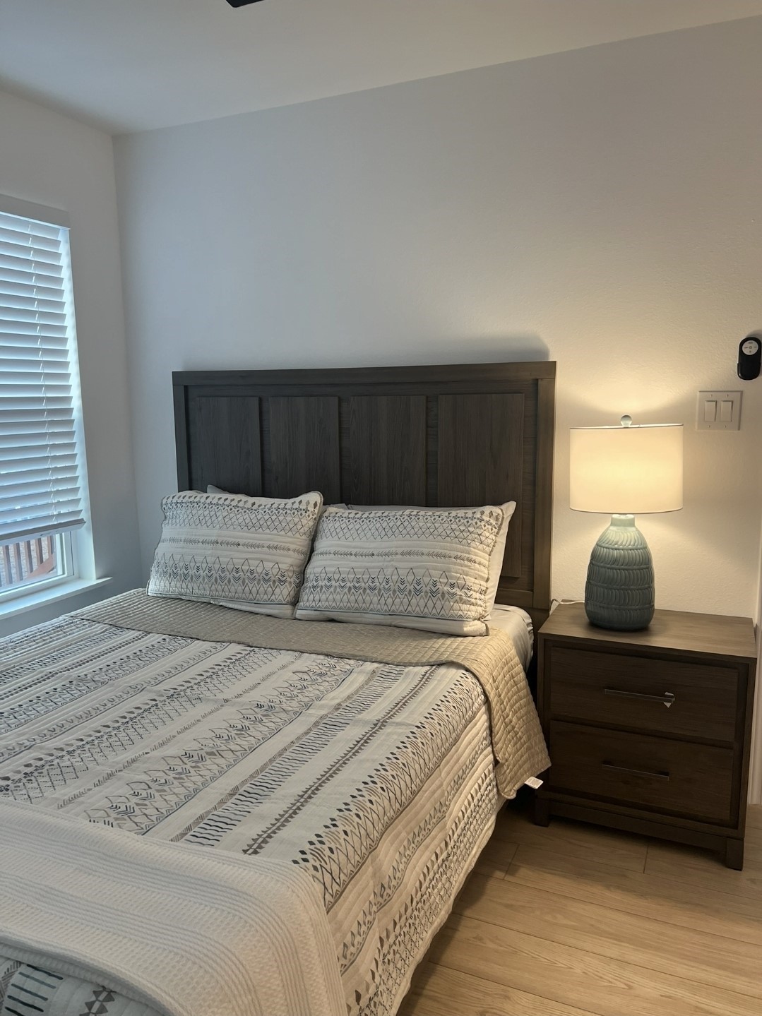 620 St Lawrence River Road Conroe, TX 77316 - Photo 14 of 21 a large bed sitting in a bedroom next to a lamp
