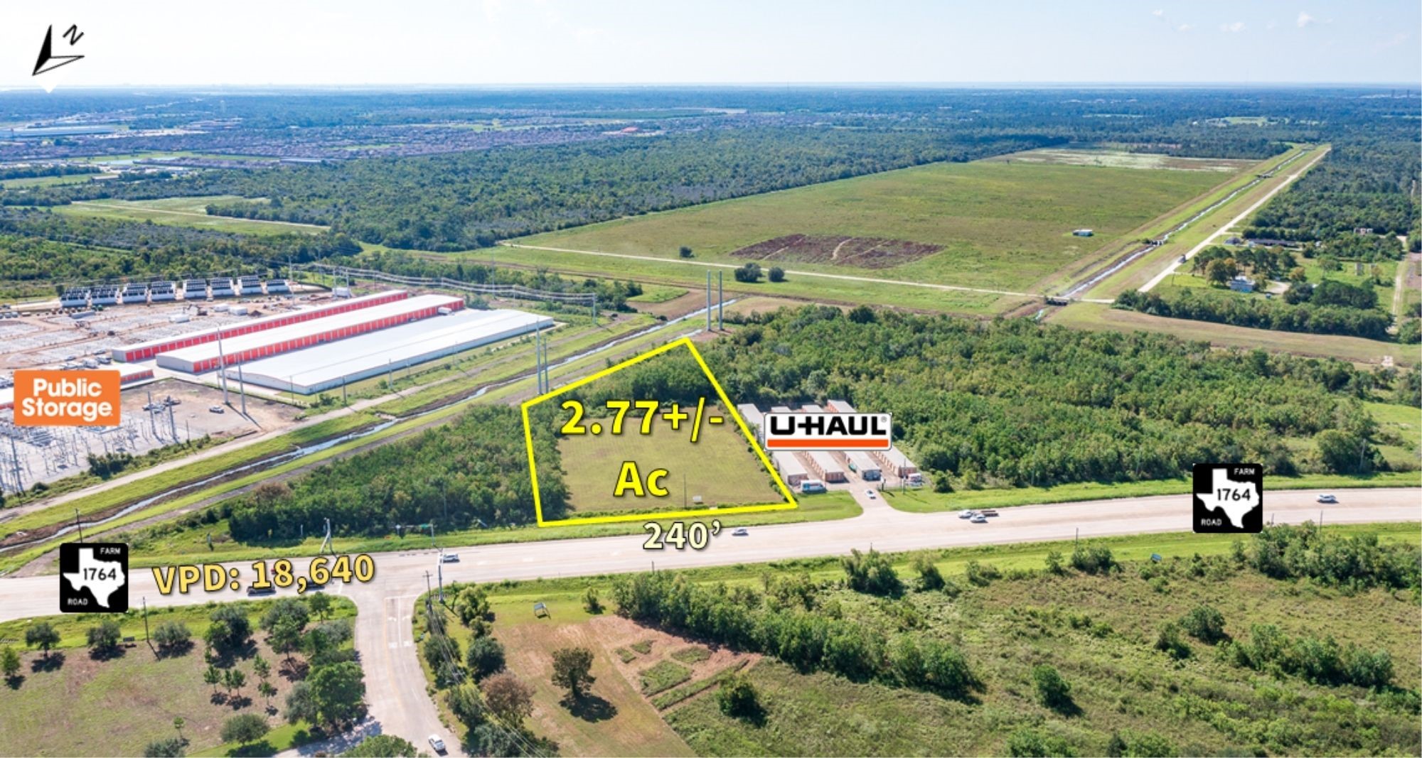 0 Fm 1764 La La Marque, TX 77568 - Photo 5 of 7 a view of a tennis court