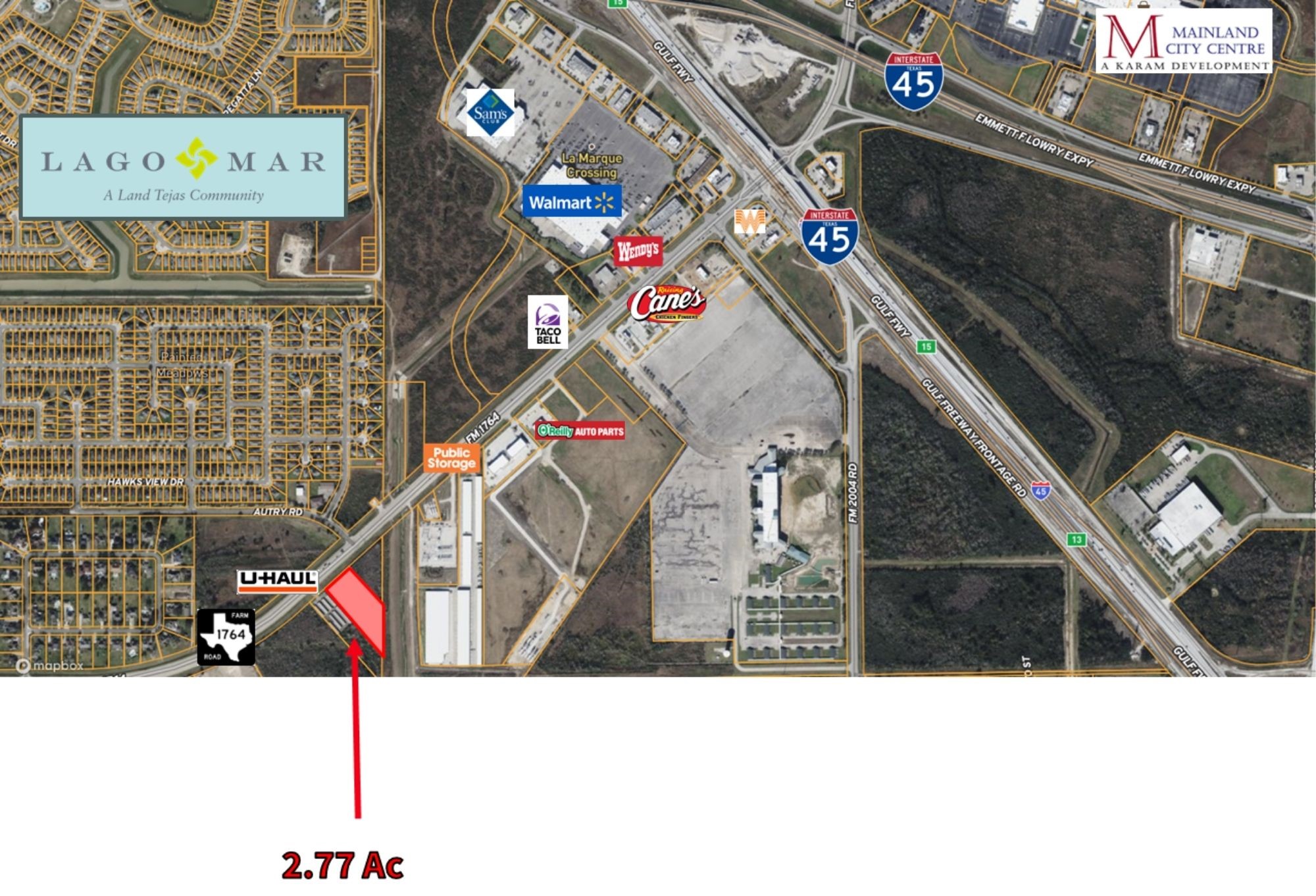 0 Fm 1764 La La Marque, TX 77568 - Photo 7 of 7 a picture of street