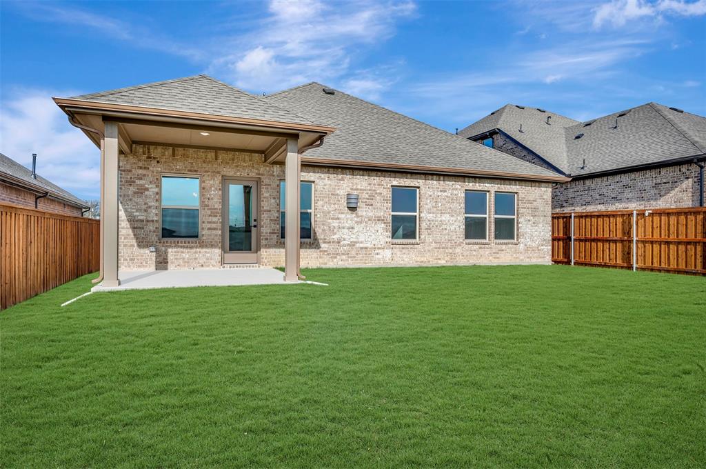 175 Summer Rain Way Newark, TX 76071 - Photo 24 of 39 a view of a house with a backyard