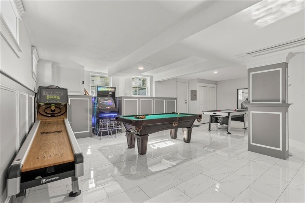 4 Lost Brook Trail Walpole, MA 02081 - Photo 32 of 42 a room with pool table furniture a rug and white walls