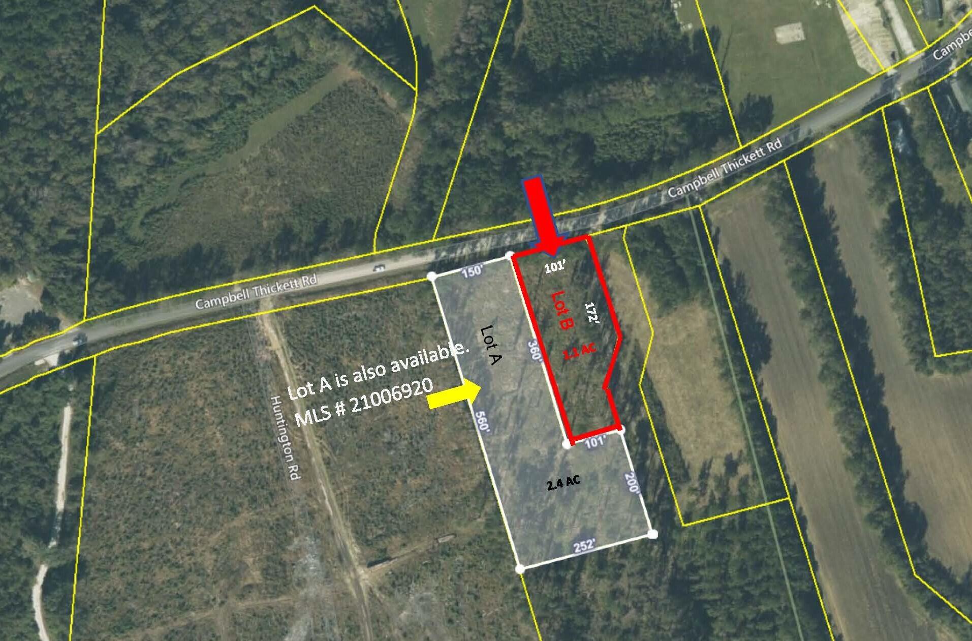 B B Campbell Thickett Road Ridgeville, SC 29472 - Photo 1 of 1 Plot1