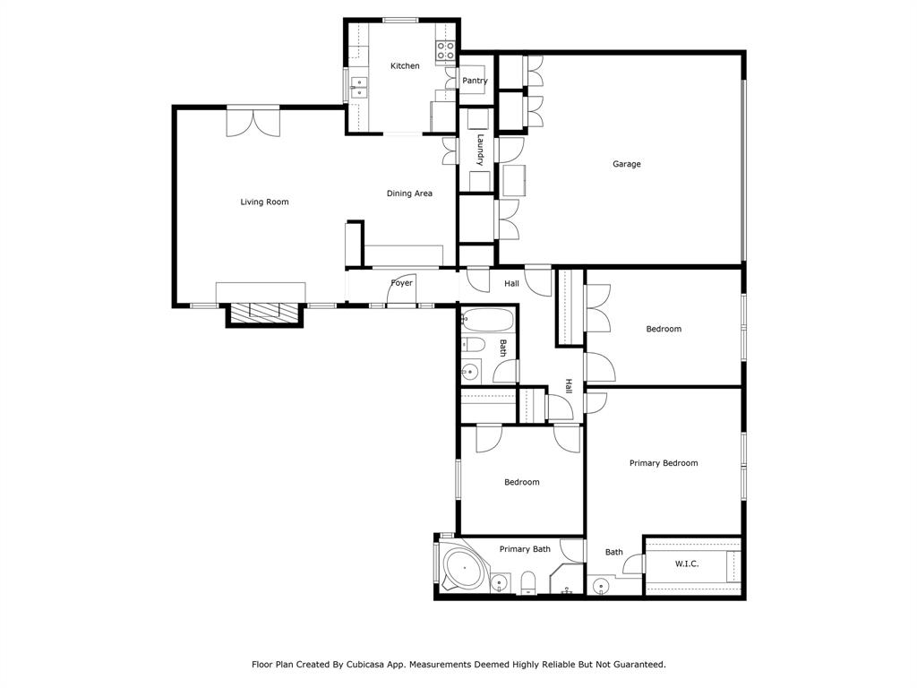 337 Town N Drive Terrell, TX 75160 - Photo 30 of 30 a picture of a room with a white wall and white cabinet