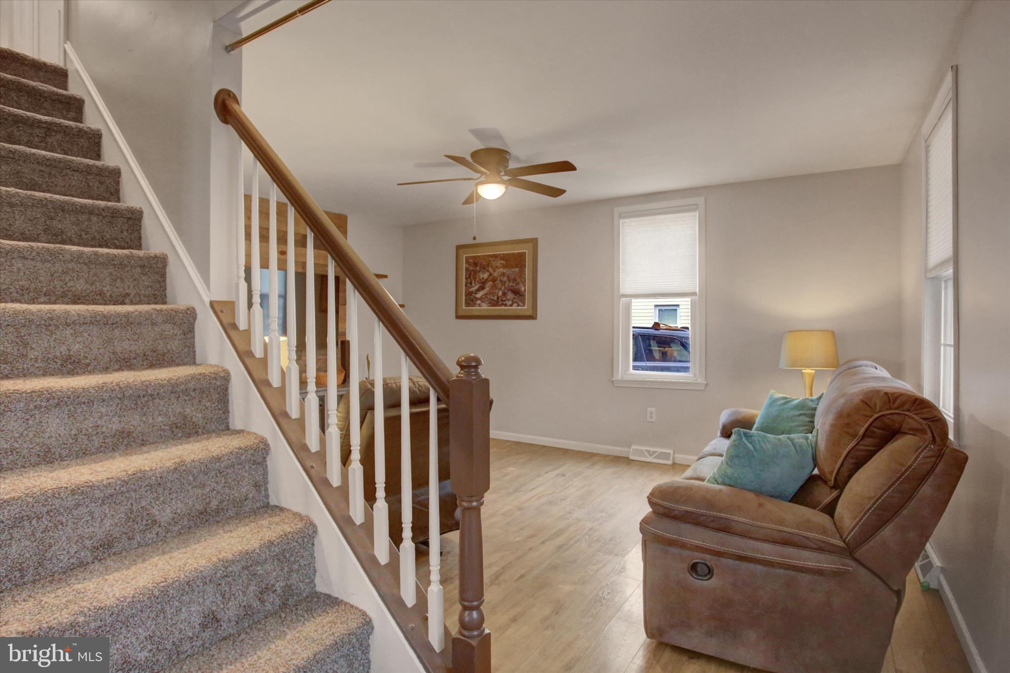 615 Walnut Bottom Road Shippensburg, PA 17257 - Photo 5 of 47 a living room with furniture and stairs