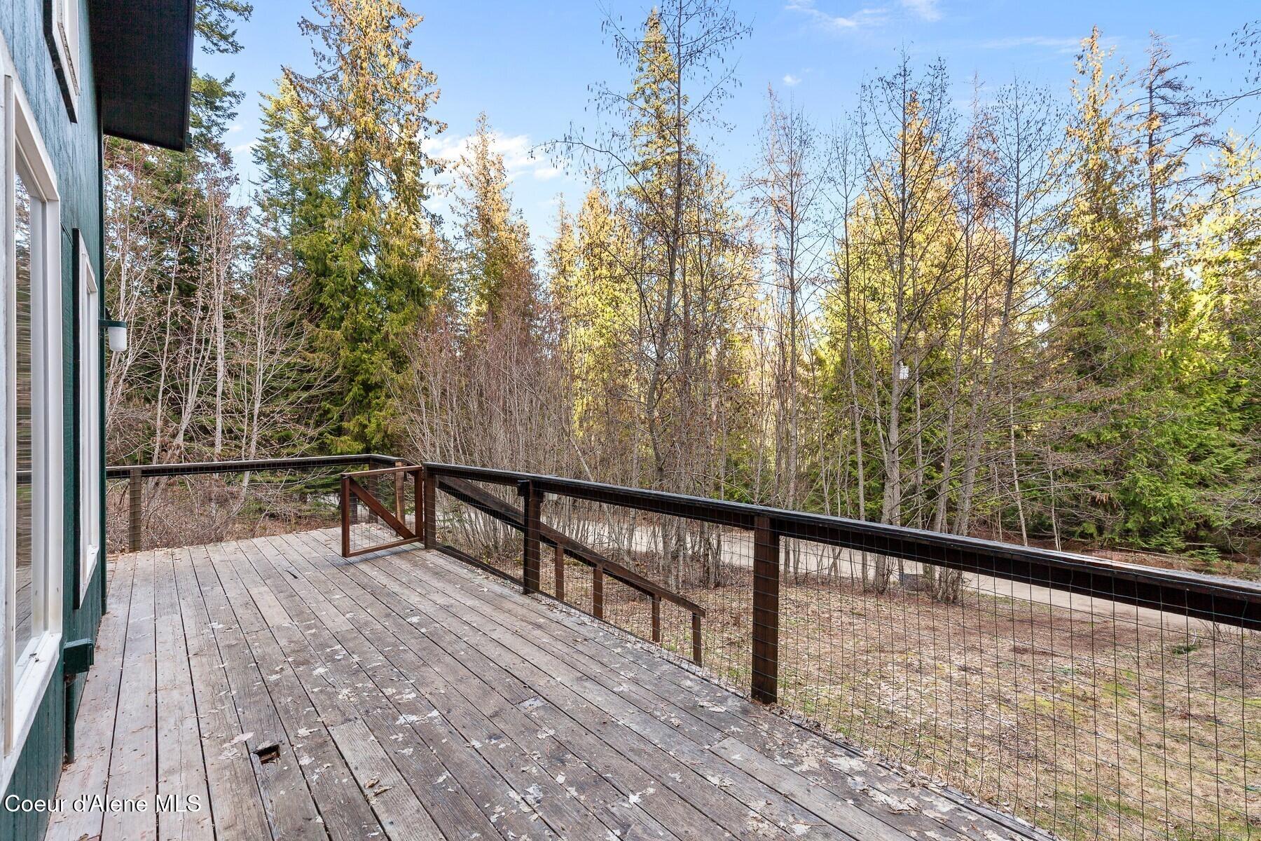 6284 Talache Road Sagle, ID 83860 - Photo 11 of 17 Deck Exterior View