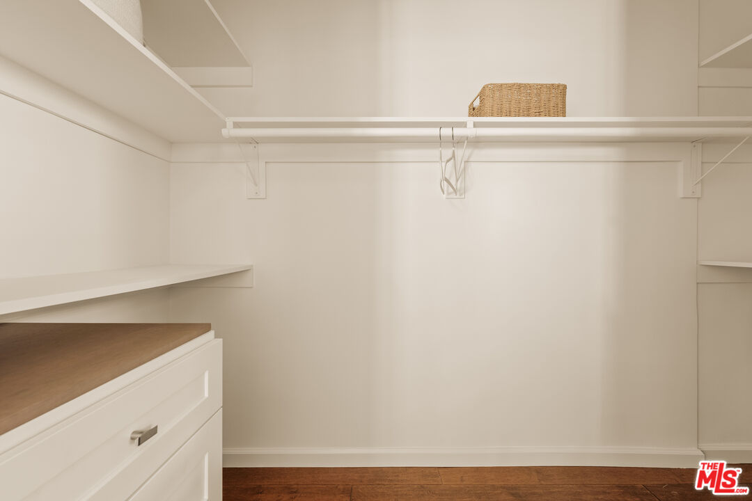 5124 South Corning Avenue Los Angeles, CA 90056 - Photo 18 of 30 a close up view of racks on the wall