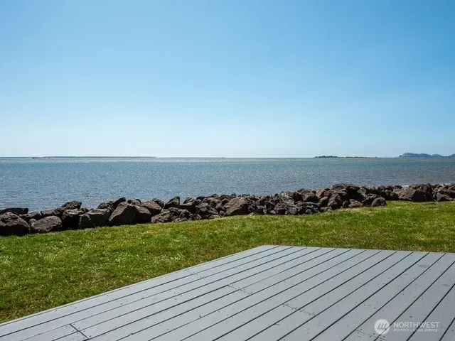 a view of ocean view with beach