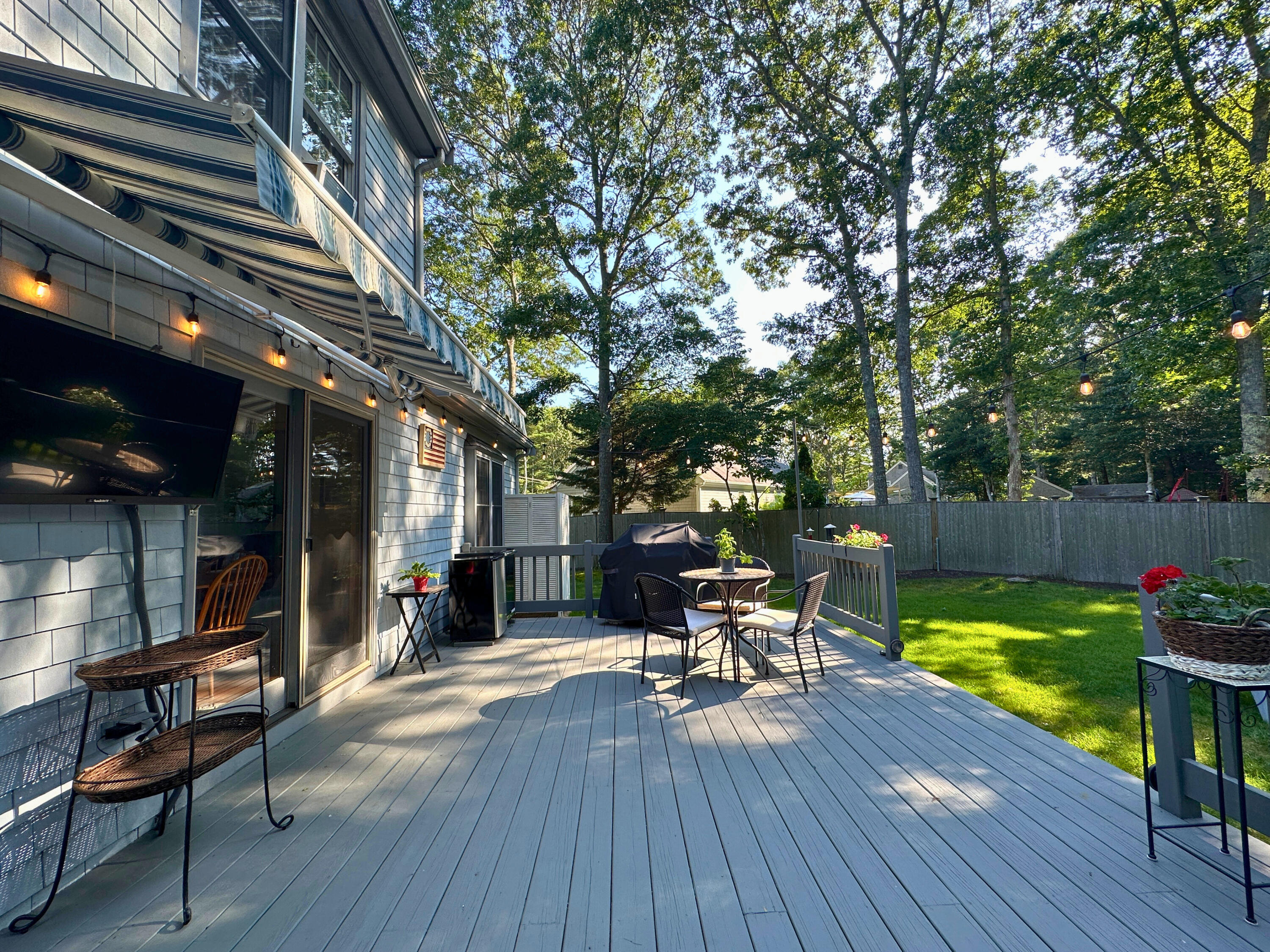 9 Rainbow Drive Centerville, MA 02632 - Photo 40 of 49 a view of a house with swimming pool and sitting area