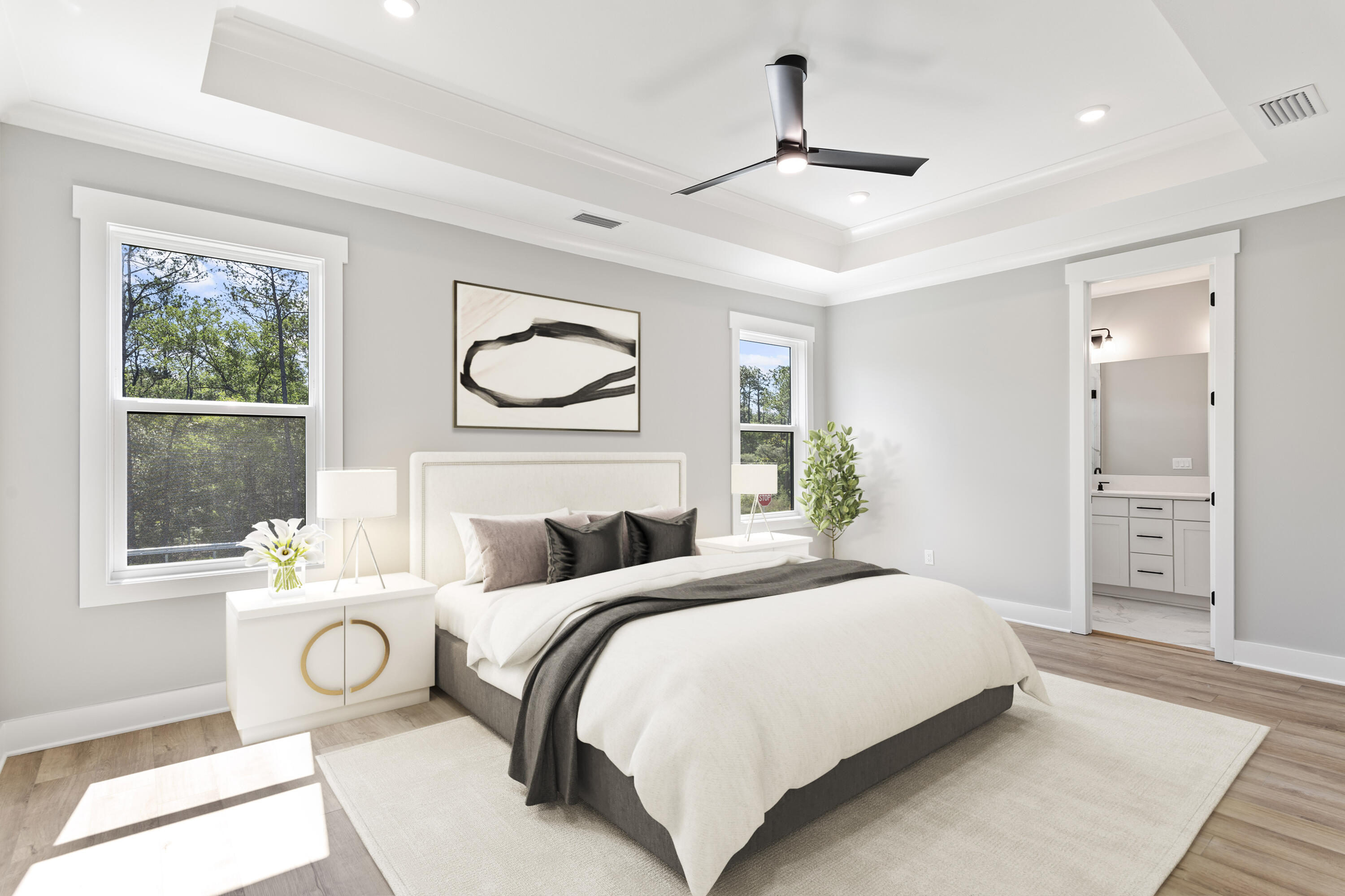 35 Brizo Lane, Unit LOT 1 Santa Rosa Beach, FL 32459 - Photo 5 of 20 a bedroom with a bed and a window