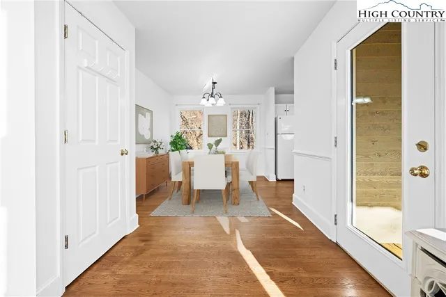 a view of an entryway