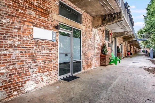 a view of a house with a outdoor space