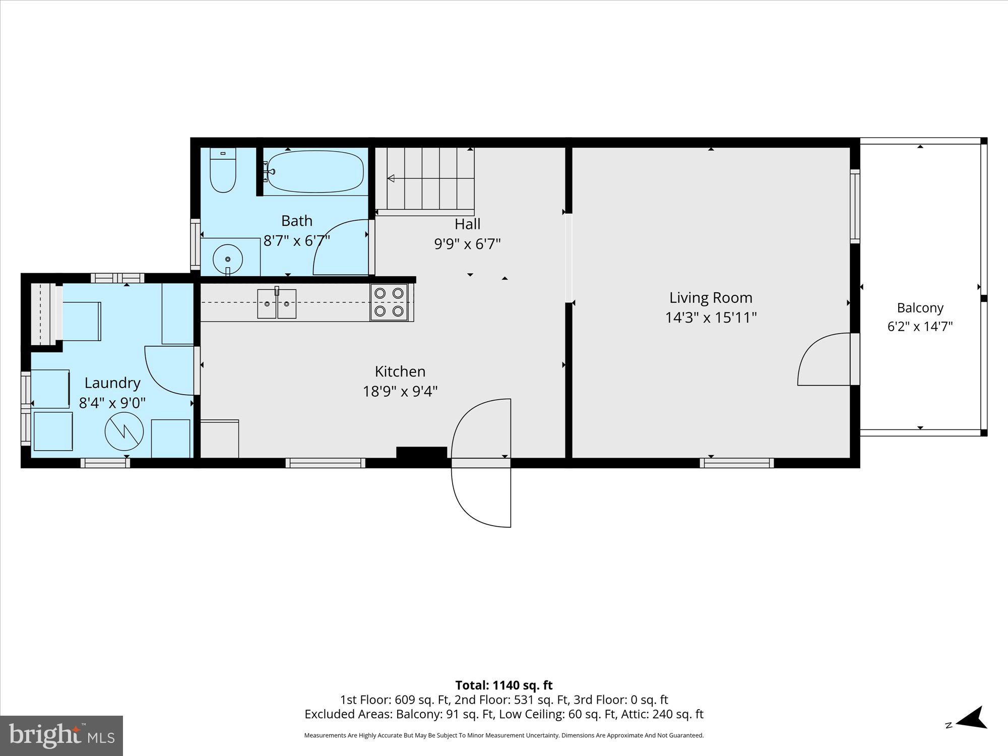 233 Bridge Street Spring City, PA 19475 - Photo 27 of 29 Unit 2 – Second Floor Floor Plan
