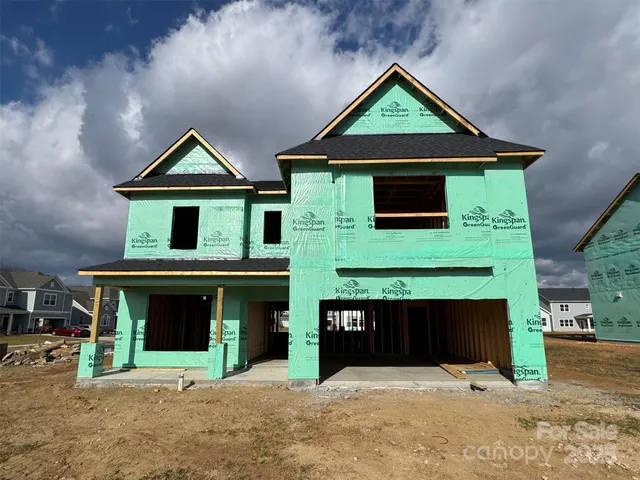 a view of front door of house