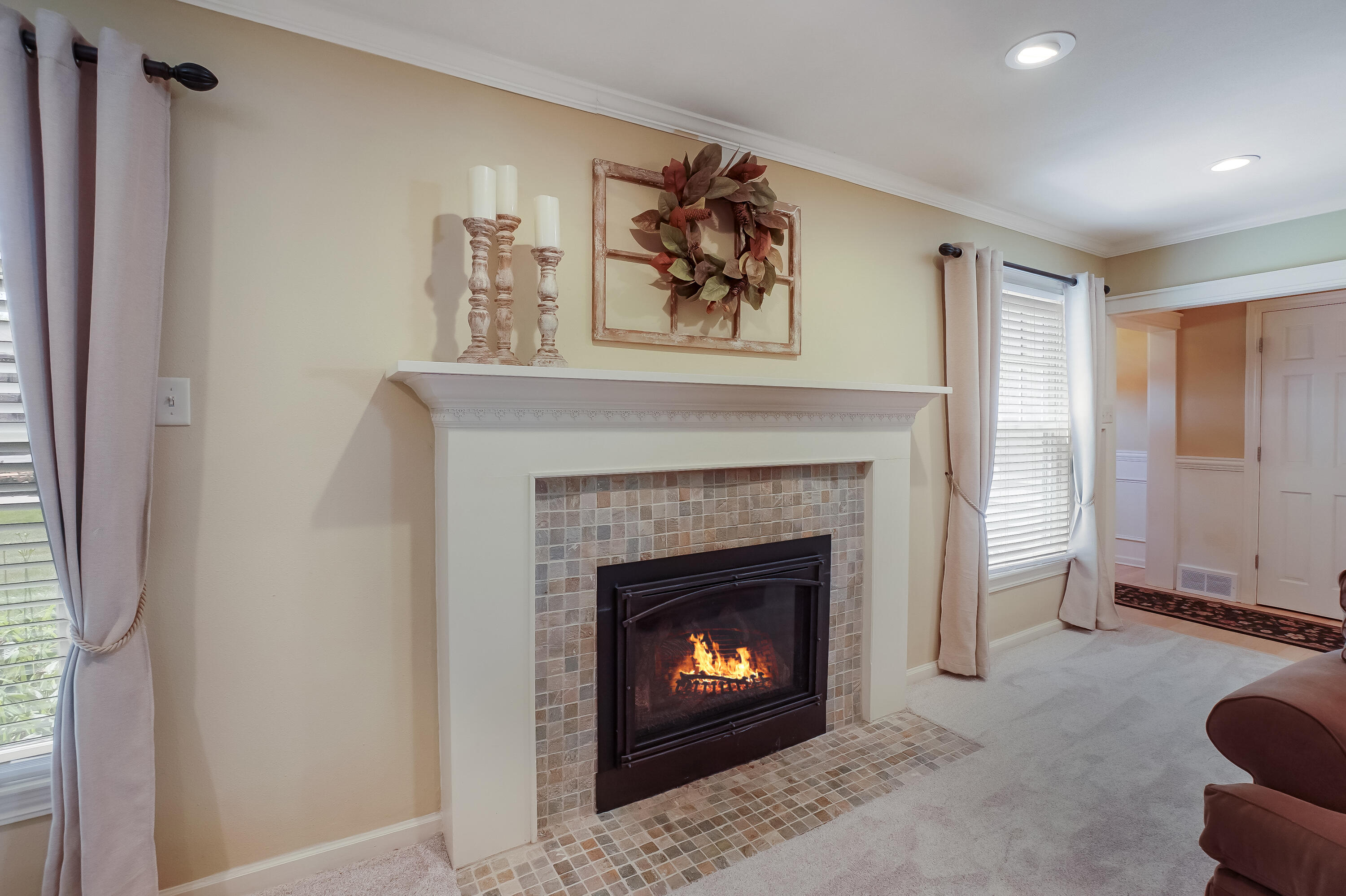 12800 Elmwood Road Elm Grove, WI 53122 - Photo 16 of 41 Fireplace