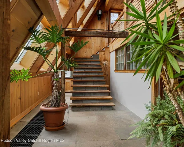 a kitchen with a stove and cabinets