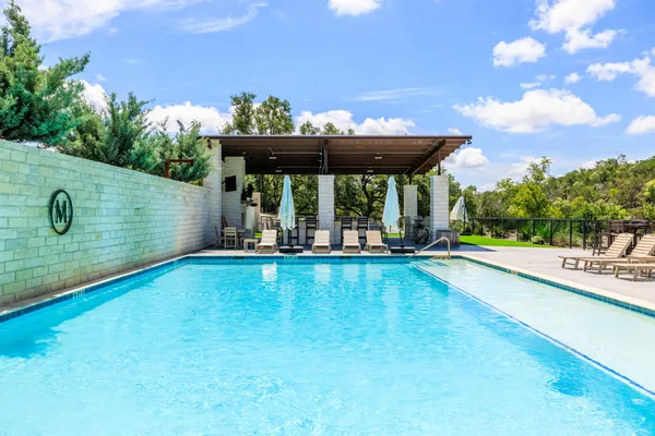 a view of a house with entertaining space