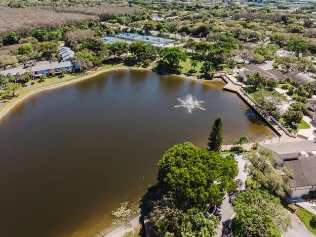 a view of a swimming pool and outdoor space
