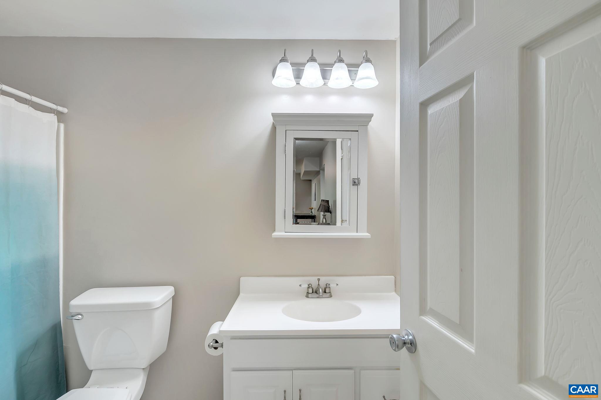 460 Northridge Road Ruckersville, VA 22968 - Photo 28 of 40 a bathroom with a toilet sink and mirror