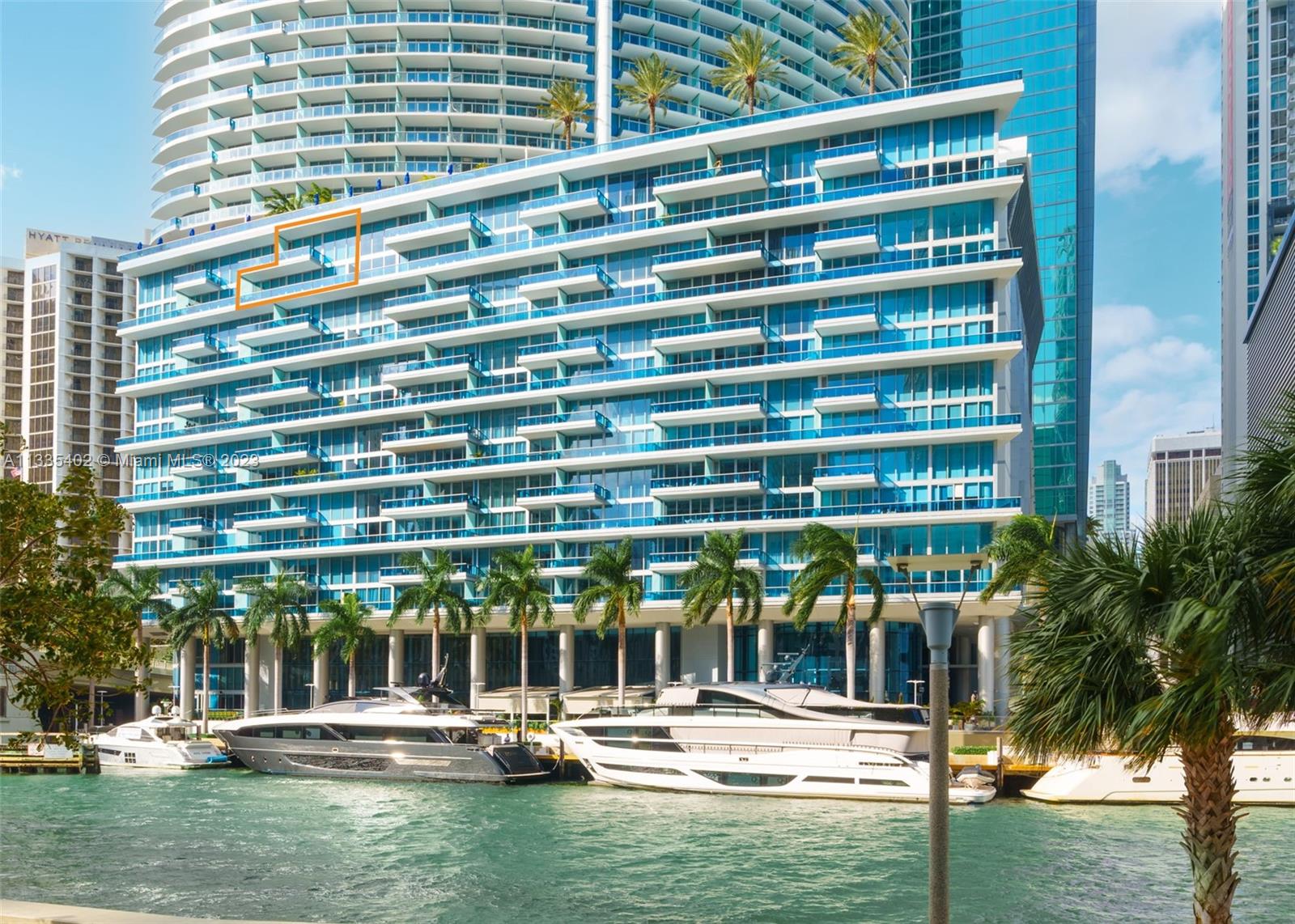 200 Biscayne Blvd Way, Unit 1404 Miami, FL 33131 - Photo 2 of 32 a view of tall building with street view and tree