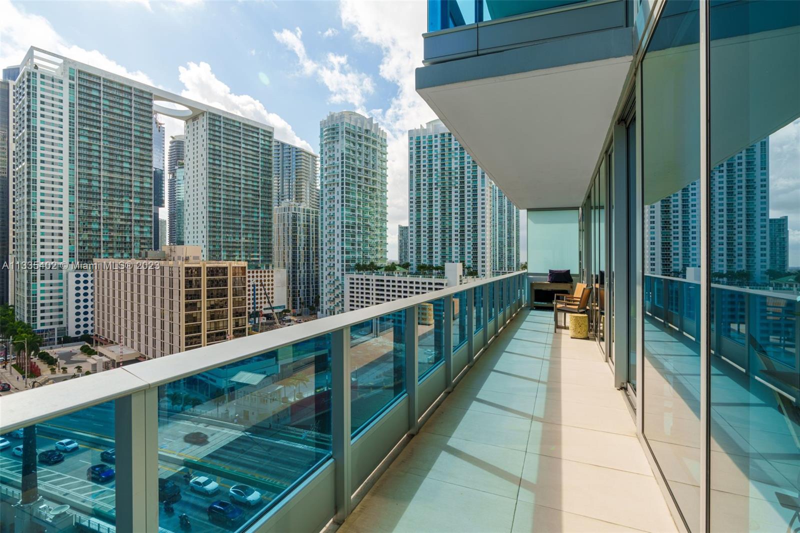 200 Biscayne Blvd Way, Unit 1404 Miami, FL 33131 - Photo 22 of 32 a view of balcony with a potted plant