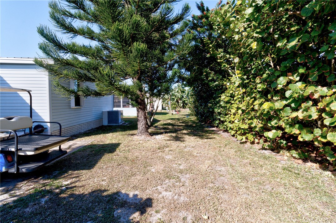 7571 Boxelder Road Micco, FL 32976 - Photo 24 of 36 a view of backyard of a house