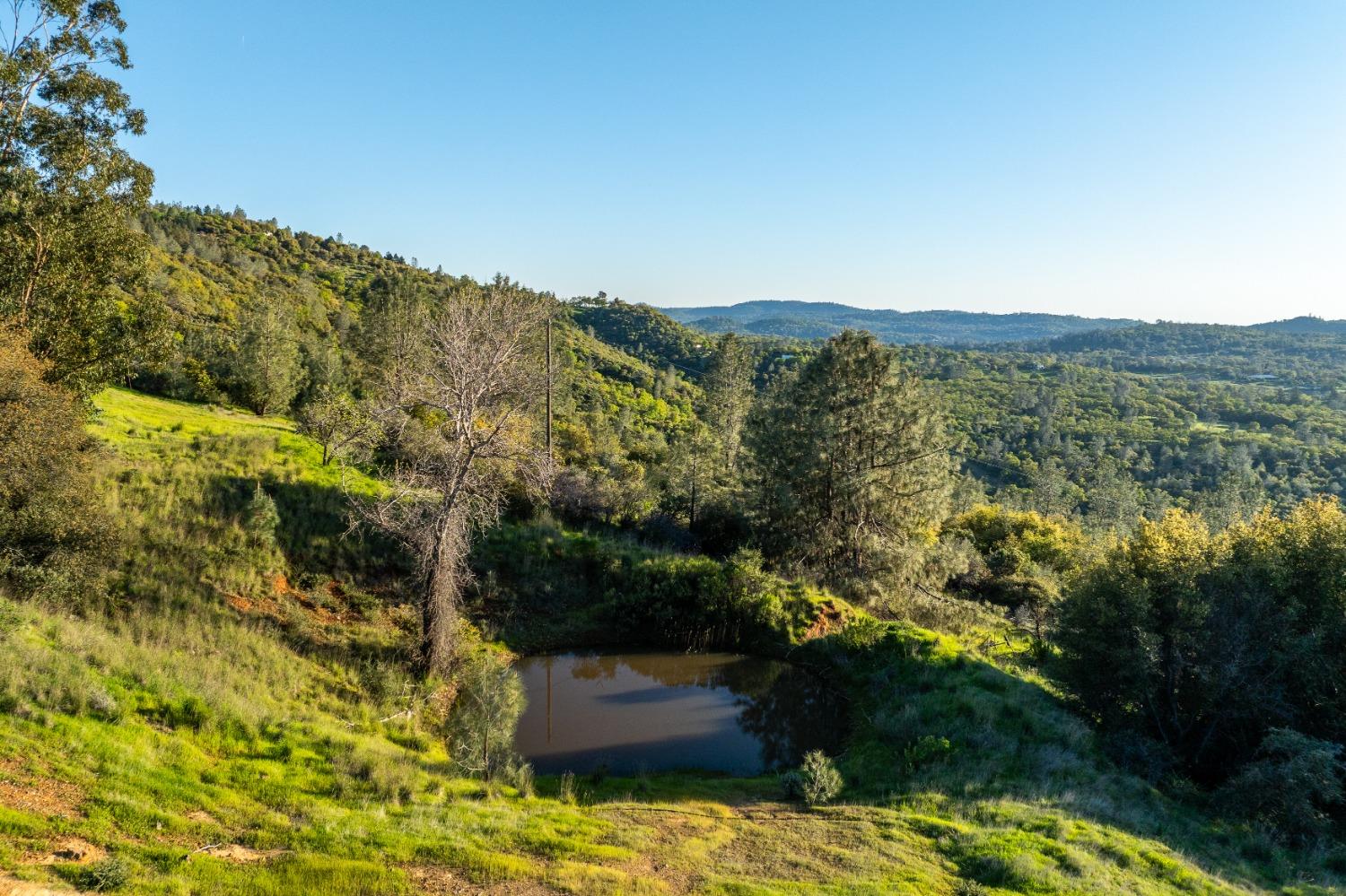 18678 Kentucky Ravine Road Nevada City, CA 95959 - Photo 5 of 11 a view of a lake with mountains in the background