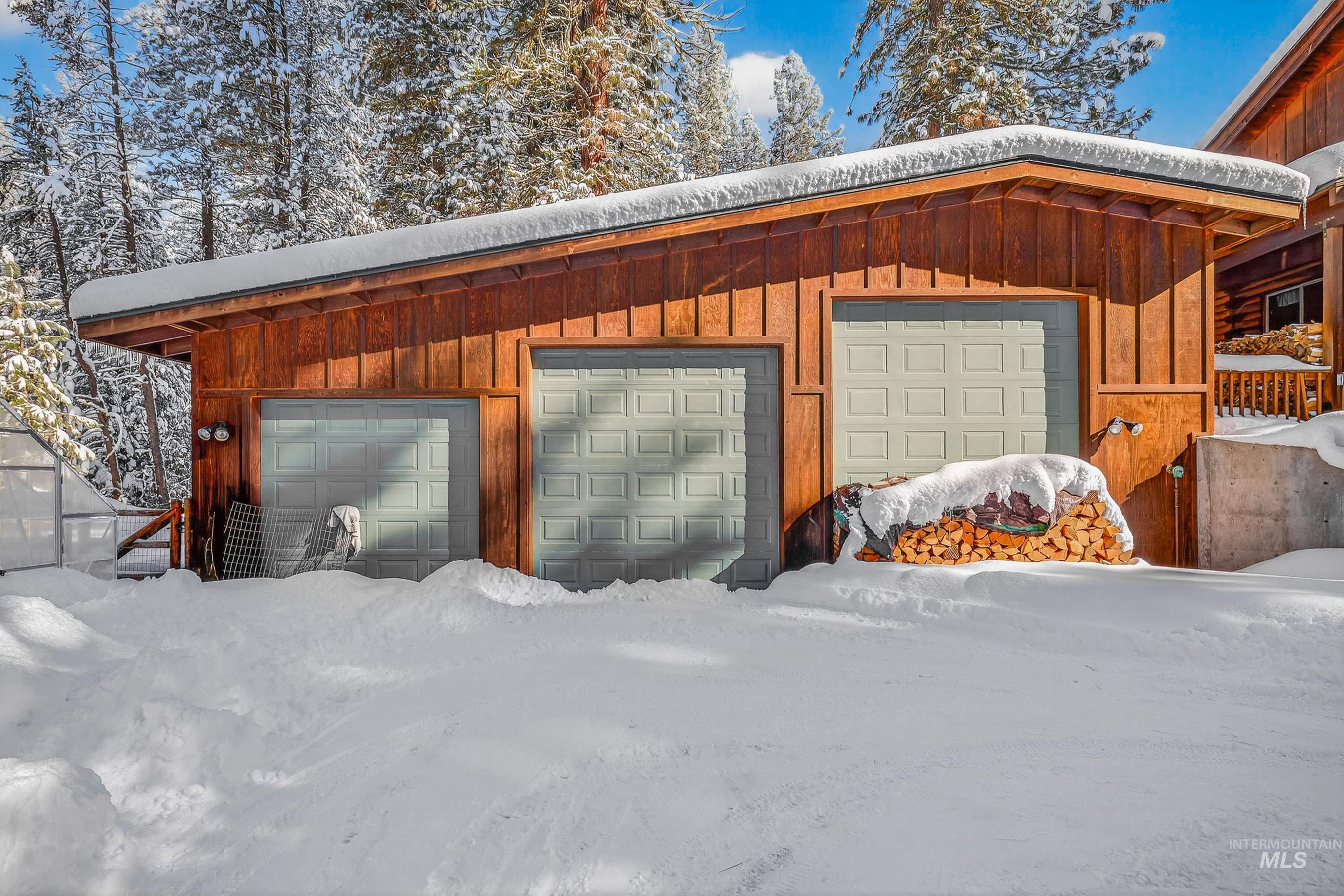 441 Allen Avenue McCall, ID 83638 - Photo 11 of 46 View of snow covered garage