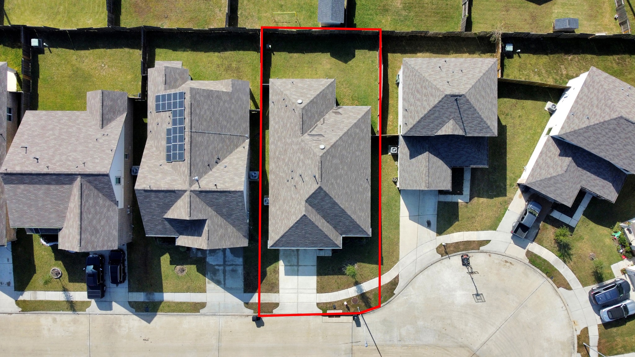 9447 Klein Lane Houston, TX 77044 - Photo 6 of 41 an aerial view of houses with city street