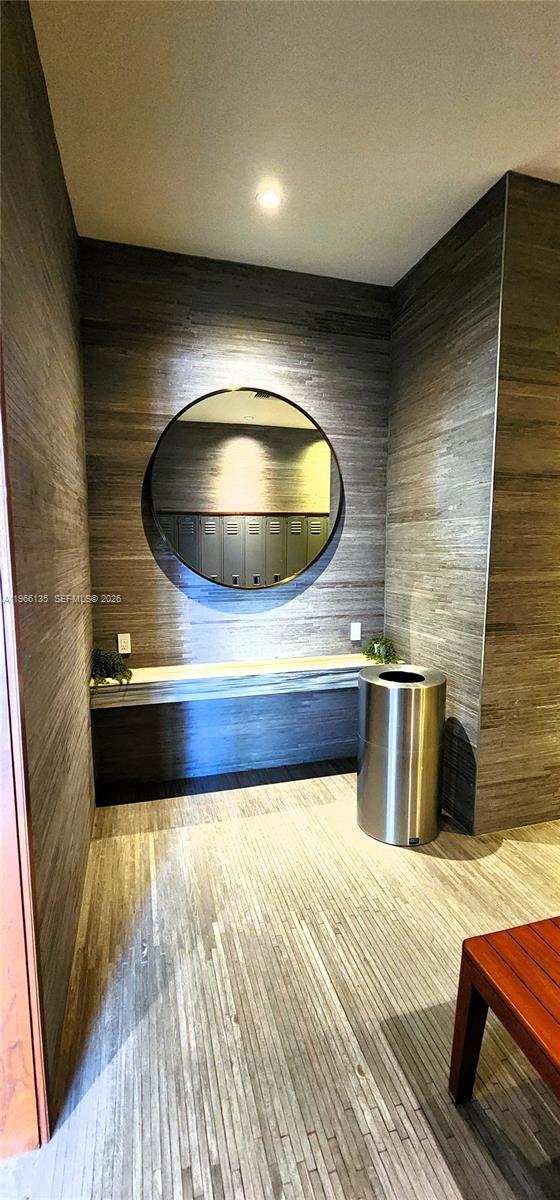 45 Southwest 9th Street, Unit 2108 Miami, FL 33130 - Photo 41 of 55 a view of kitchen with wooden floor and a sink