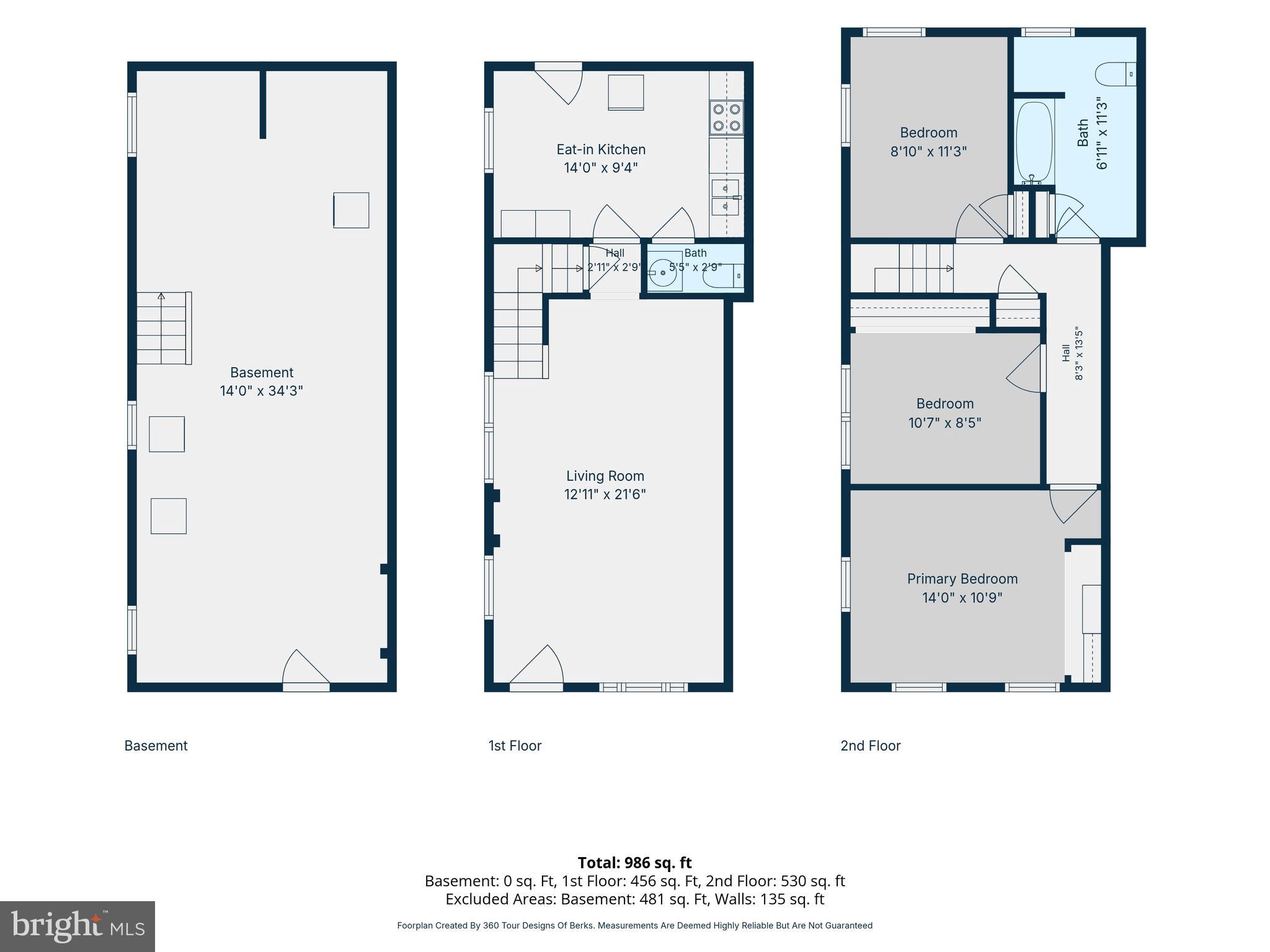 29 Arlington Street Reading, PA 19611 - Photo 32 of 32 a picture of a floor plan