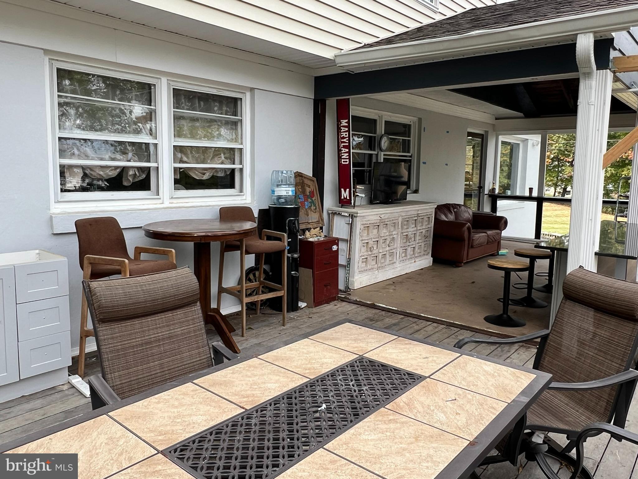 1032 Wiers Road Edgewater, MD 21037 - Photo 27 of 44 Covered porch and deck, waterside