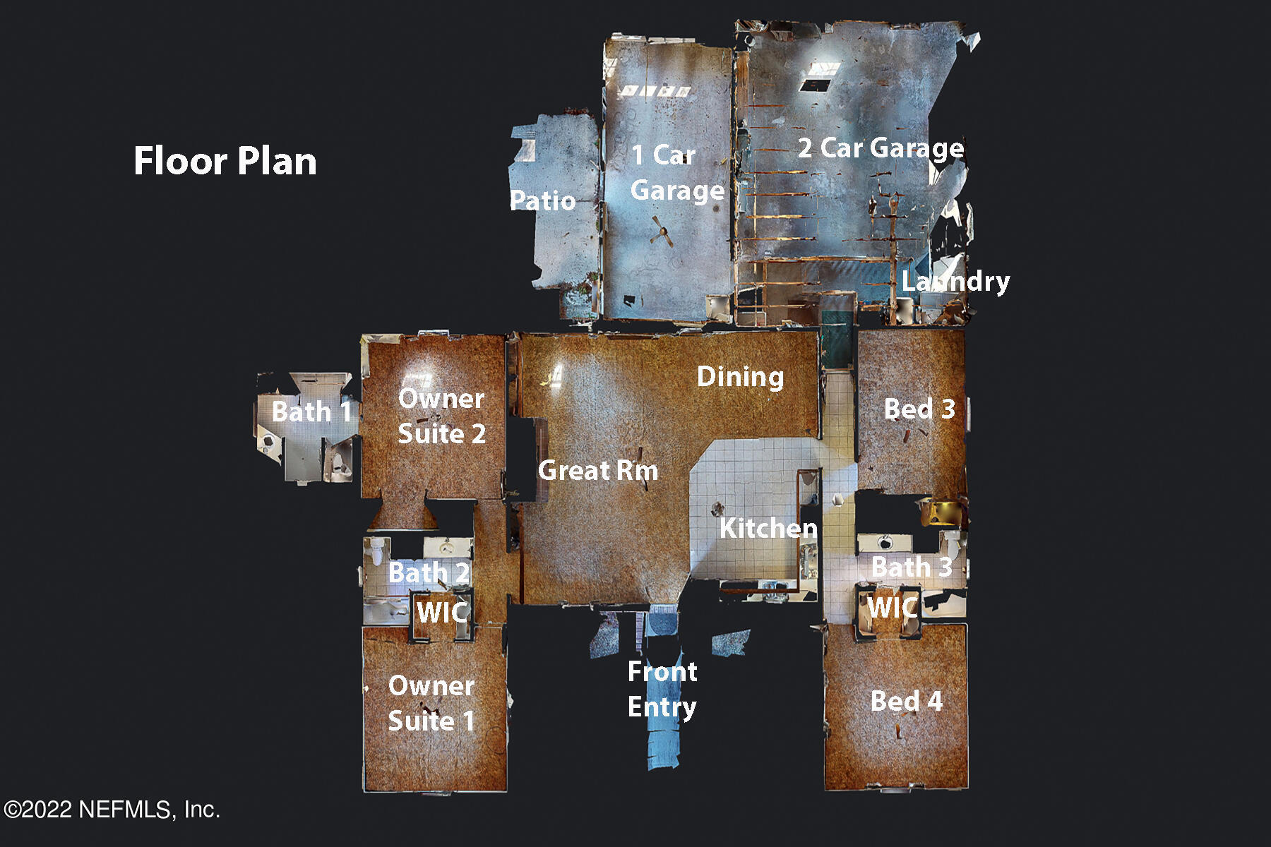 9502 Taylor Field Road Jacksonville, FL 32222 - Photo 42 of 42 Floor Plan