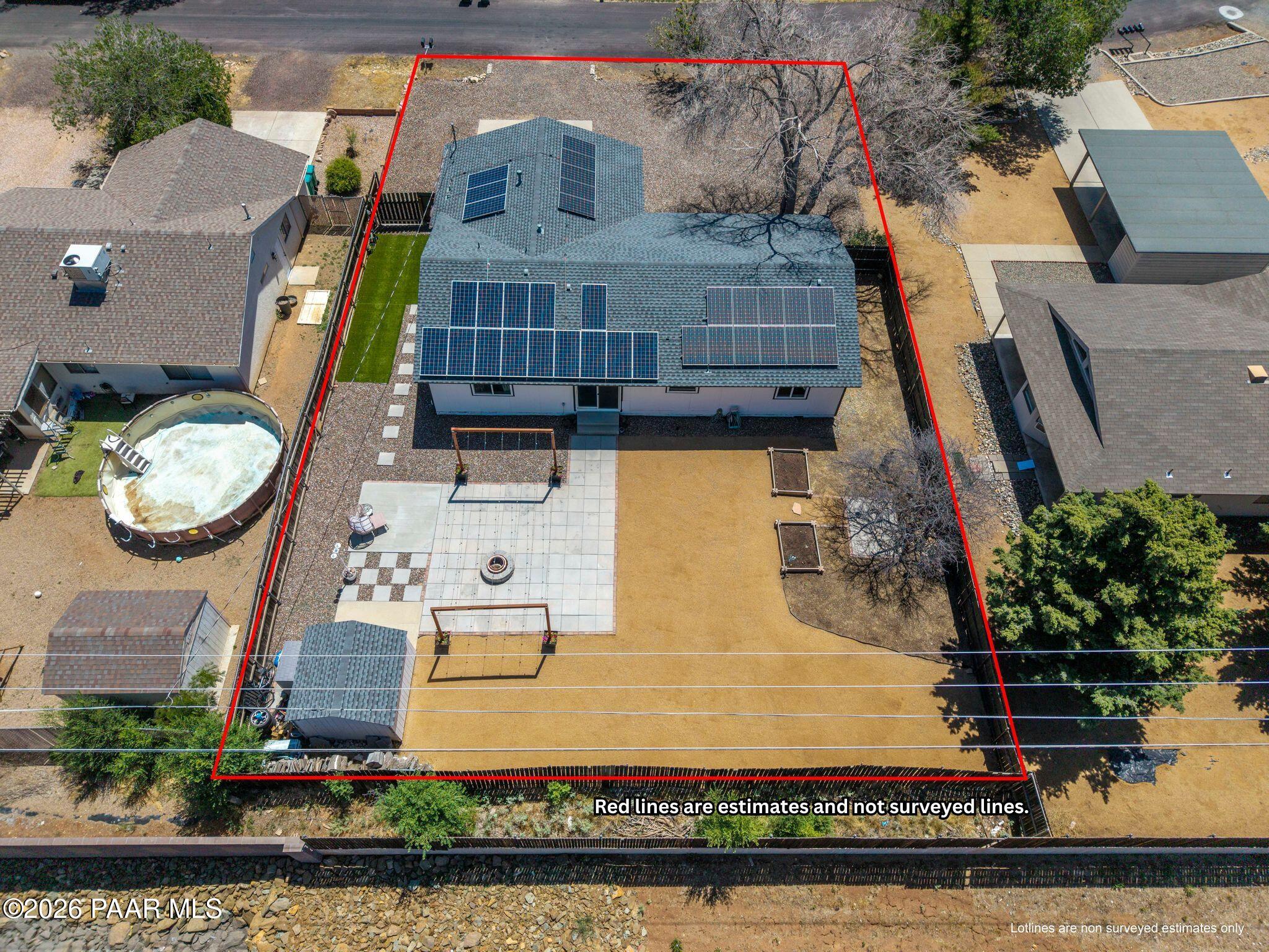 3262 North Victor Road Prescott Valley, AZ 86314 - Photo 33 of 39 3262 N Victor Road -149 Aerial
