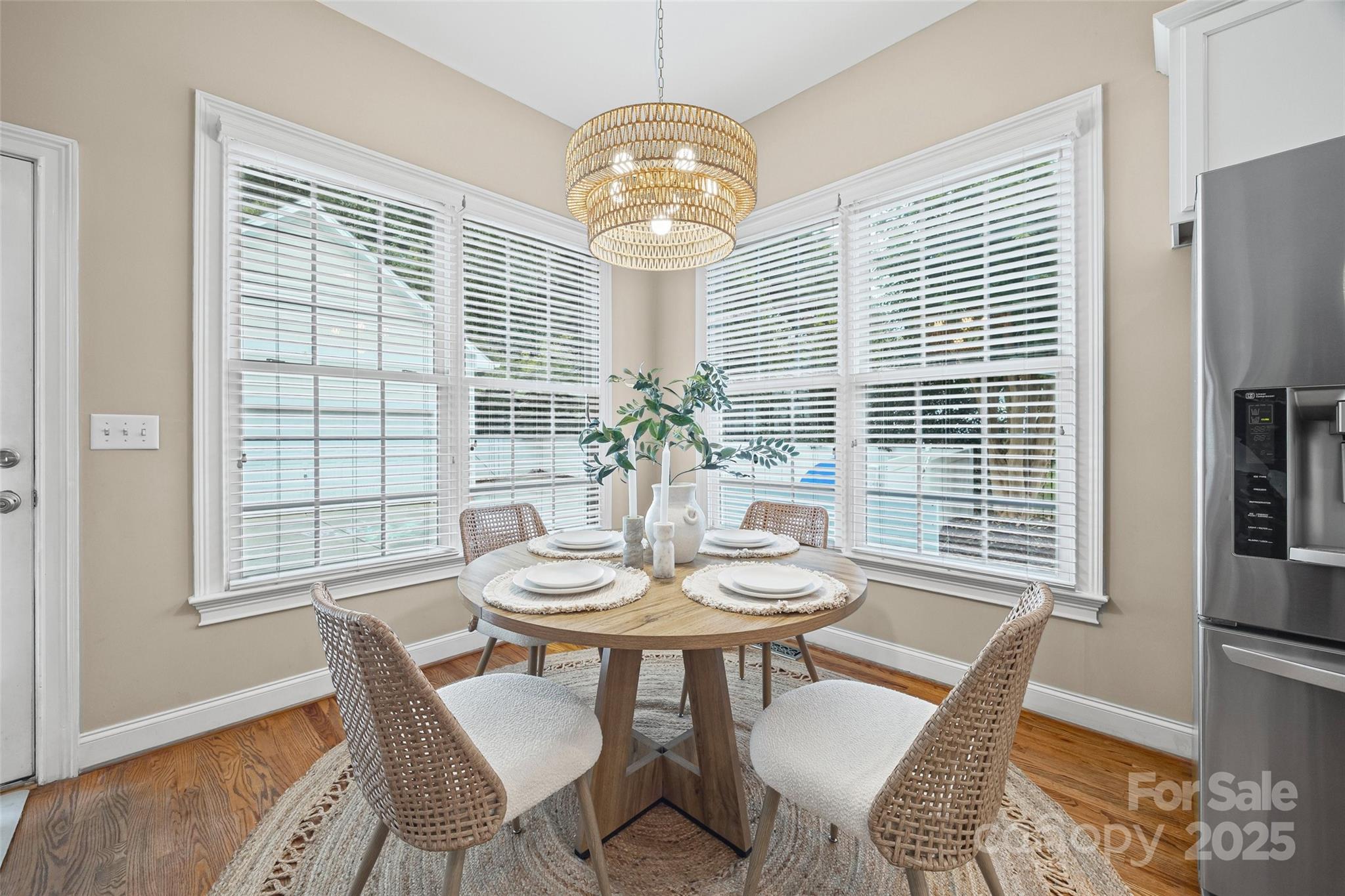 3272 Richard's Crossing Fort Mill, SC 29708 - Photo 11 of 33 a view of a dining room with furniture and chandelier