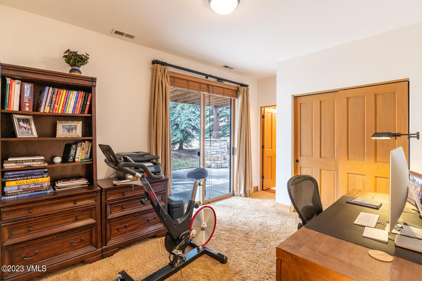 306 Hackamore Road, Unit A Edwards, CO 81632 - Photo 25 of 27 a view of a workspace with furniture and a window